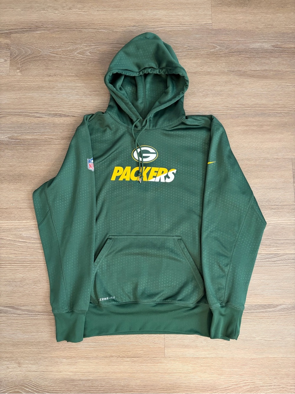 Green Bay Packers Hoodie Size L men Nike